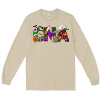 Mushroom Halloween CNA Certified Nursing Assistant Long Sleeve Tee - NancyCooperArtShop