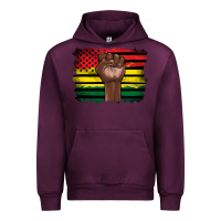 Mauve Wine june juneteenth Urban Hoodie - Artiststas