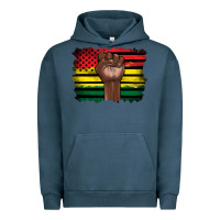 Pigment Midnight Navy june juneteenth Urban Hoodie - Artiststas