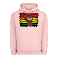 Pigment Salmon june juneteenth Urban Hoodie - Artiststas