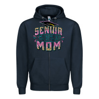 Navy Senior 2023 mom Mother's Day Zipper Hoodie - FaDigitalArtStudio