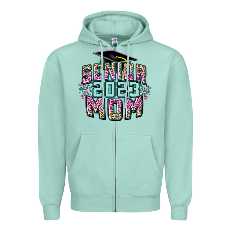 Senior 2023 Mom Mother's Day Zipper Hoodie by FaDigitalArtStudio | Teevron