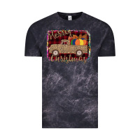 Cloud Black Merry Christmas Truck Vintage Tee - Bettercallsaul
