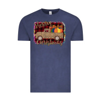 Vintage Denim Merry Christmas Truck Vintage Tee - Bettercallsaul