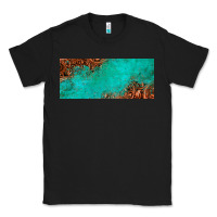 Black tooled leather turquoise glitter 11oz mug Classic Tee - Jasminsmagicworld