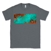 Charcoal Heather tooled leather turquoise glitter 11oz mug Classic Tee - Jasminsmagicworld
