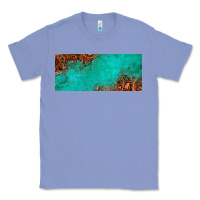 Colony Blue tooled leather turquoise glitter 11oz mug Classic Tee - Jasminsmagicworld