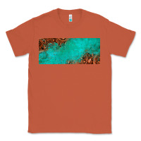 Copper tooled leather turquoise glitter 11oz mug Classic Tee - Jasminsmagicworld