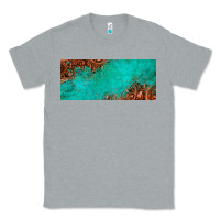 Heather Grey tooled leather turquoise glitter 11oz mug Classic Tee - Jasminsmagicworld