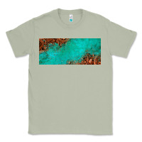 Matcha tooled leather turquoise glitter 11oz mug Classic Tee - Jasminsmagicworld