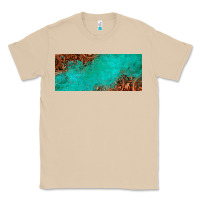 Mushroom tooled leather turquoise glitter 11oz mug Classic Tee - Jasminsmagicworld