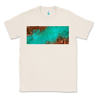 Natural tooled leather turquoise glitter 11oz mug Classic Tee - Jasminsmagicworld