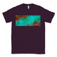 Plum tooled leather turquoise glitter 11oz mug Classic Tee - Jasminsmagicworld