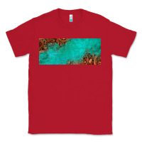 Red tooled leather turquoise glitter 11oz mug Classic Tee - Jasminsmagicworld