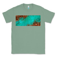 Sage tooled leather turquoise glitter 11oz mug Classic Tee - Jasminsmagicworld
