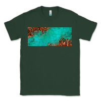 Sports Green tooled leather turquoise glitter 11oz mug Classic Tee - Jasminsmagicworld