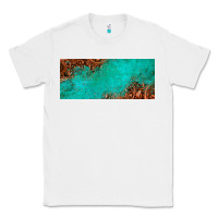 White tooled leather turquoise glitter 11oz mug Classic Tee - Jasminsmagicworld