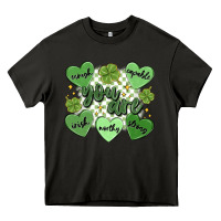Asphalt st. patrick's day positive affirmations Heavy Core Tee - MaliasSmallBusiness