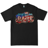 Black American babe Premium Tee - NancyCooperArtShop