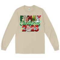 Mushroom family christmas 2023 Long Sleeve Tee - texasbilliewilder