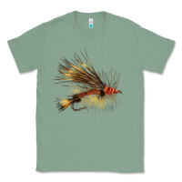 Sage Fish Fly Classic Tee - LillyAllenDesigns