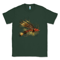 Sports Green Fish Fly Classic Tee - LillyAllenDesigns