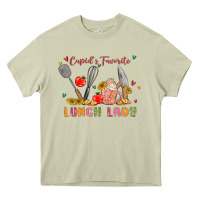 Mossy cupids favorite lunch lady Heavy Core Tee - MaliasSmallBusiness