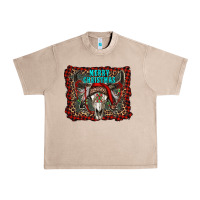 French Oak merry christmas bull skull Urban Heavy Tee - RanaPortraitStore