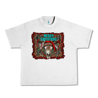 Lunar Rock merry christmas bull skull Urban Heavy Tee - RanaPortraitStore