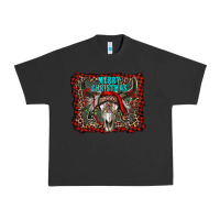 Pigment Black merry christmas bull skull Urban Heavy Tee - RanaPortraitStore