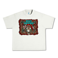 Pistachio merry christmas bull skull Urban Heavy Tee - RanaPortraitStore