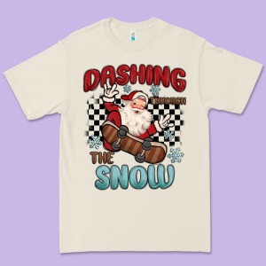 Dashing Through The Snow Premium Tee Designed By Maliassmallbusiness
