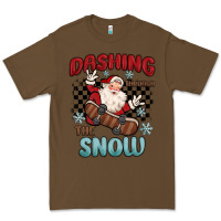 Cacao dashing through the snow Premium Tee - MaliasSmallBusiness