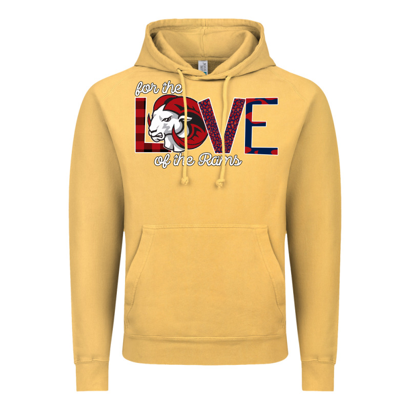 For The Love Of The Rams Vintage Hoodie by Bettercallsaul | Teevron