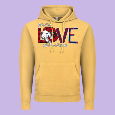 For The Love Of The Rams Vintage Hoodie Designed By Bettercallsaul