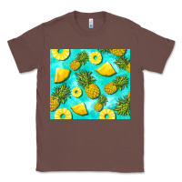 Chestnut blue pineapple Classic Tee - BarkalooDesign