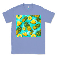 Colony Blue blue pineapple Classic Tee - BarkalooDesign