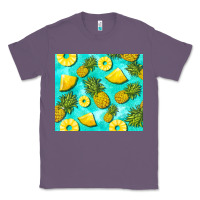 Lavender blue pineapple Classic Tee - BarkalooDesign