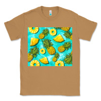 Toasted Coconut blue pineapple Classic Tee - BarkalooDesign