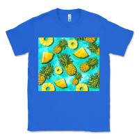 True Royal blue pineapple Classic Tee - BarkalooDesign