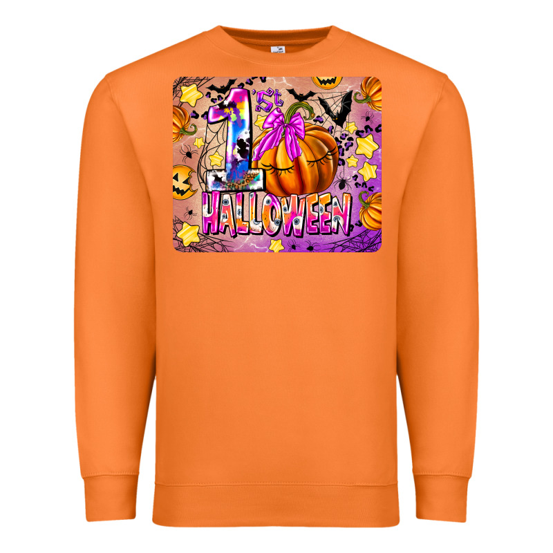 1st Halloween Premium Sweatshirt by CowhideDigitalArt | Teevron