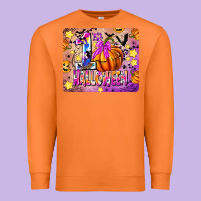 1st Halloween Premium Sweatshirt Designed By Cowhidedigitalart