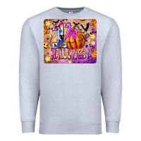 Heather Grey 1st Halloween Premium Sweatshirt - CowhideDigitalArt