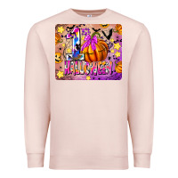 Pale Pink 1st Halloween Premium Sweatshirt - CowhideDigitalArt