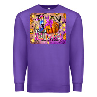Purple 1st Halloween Premium Sweatshirt - CowhideDigitalArt