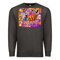 Smoke 1st Halloween Premium Sweatshirt - CowhideDigitalArt