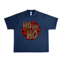 Navy ho ho ho wood slice ornament Urban Heavy Tee - JahusDesignShop