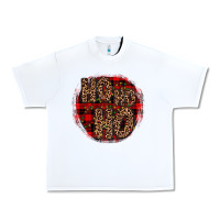 White ho ho ho wood slice ornament Urban Heavy Tee - JahusDesignShop