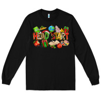 Black christmas head start Long Sleeve Tee - texasbilliewilder