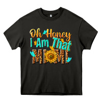 Asphalt oh honey i am that mimi nca Heavy Core Tee - NancyCooperArtShop